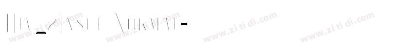 Hlv_2Inset Normal字体转换